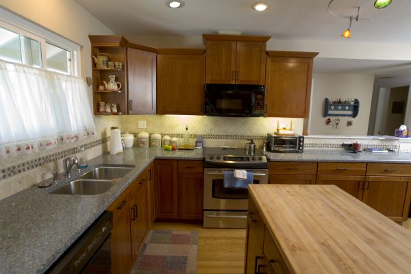 Cherry Cabinet Remodeling in San Antonio
